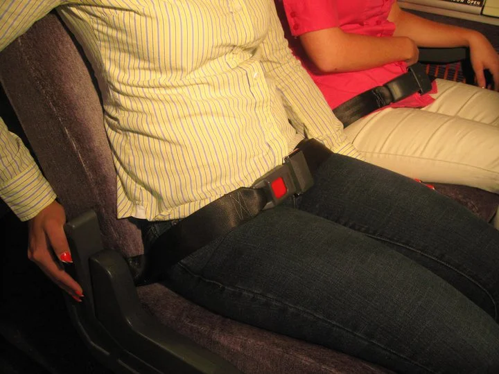 The SafeHarness is a portable seat belt that can be quickly and easily added to existing bus seats