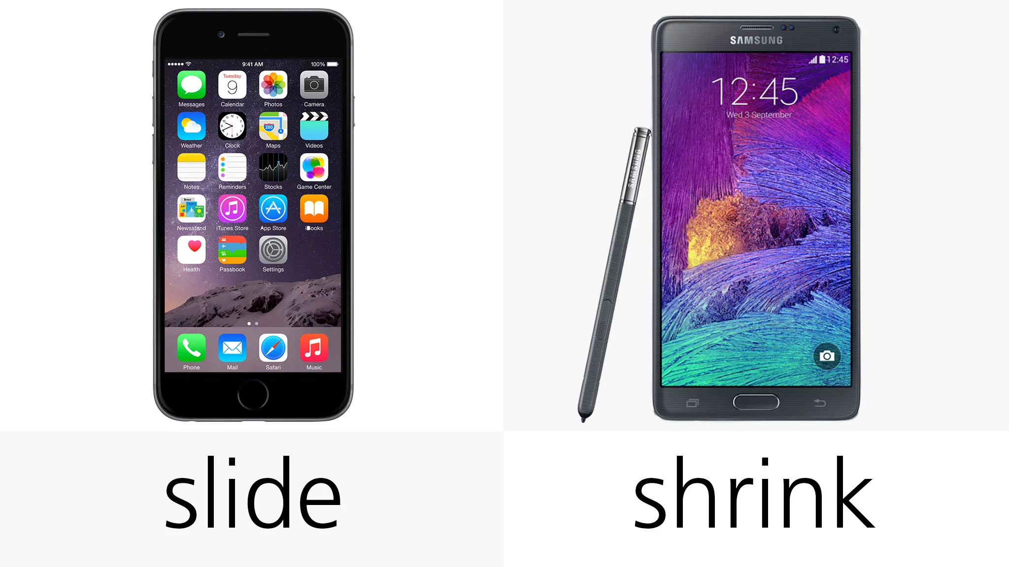 One-handed mode