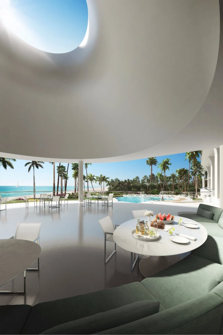 The Jade Signature will have a beach pavilion terrace with a breakfast area offering both indoor and outdoor seating