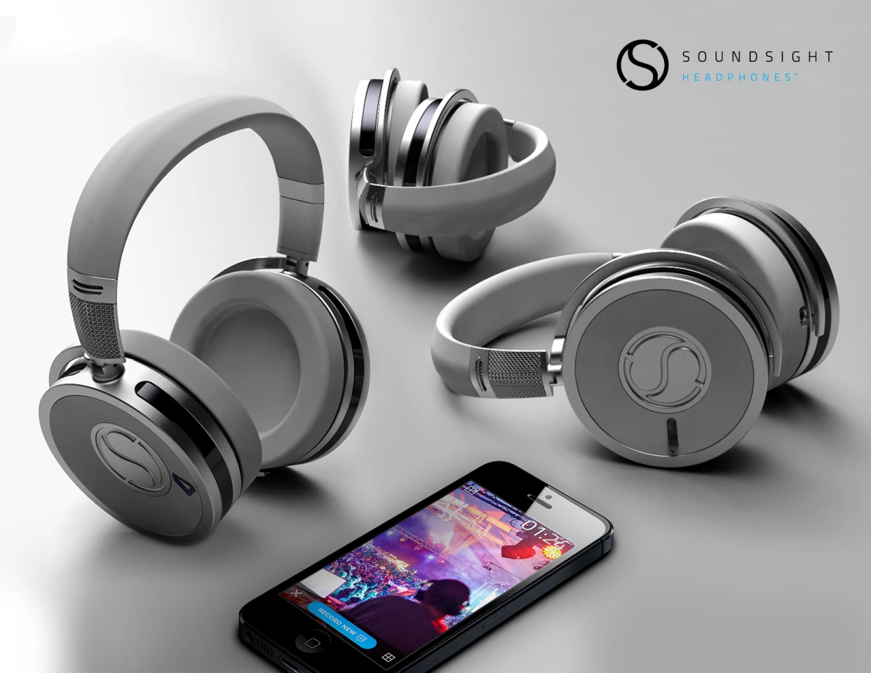 The wireless headphones have been designed for use alongside Android and iOS devices via the Soundsight mobile app