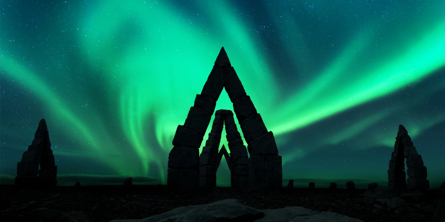 17th Place, Amateur - Nature. Arctic Henge. North of Iceland
