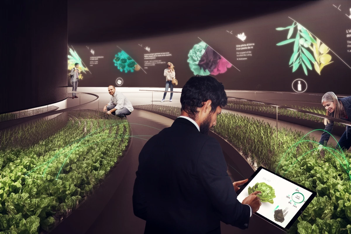 Area del Futuro pairs sustainable agricultural practices with online monitoring