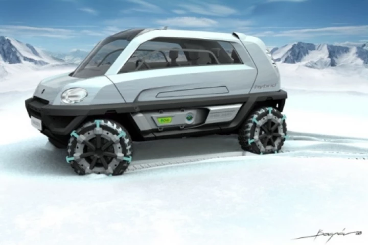 The MILA Alpin Concept from MAGNA STEYR