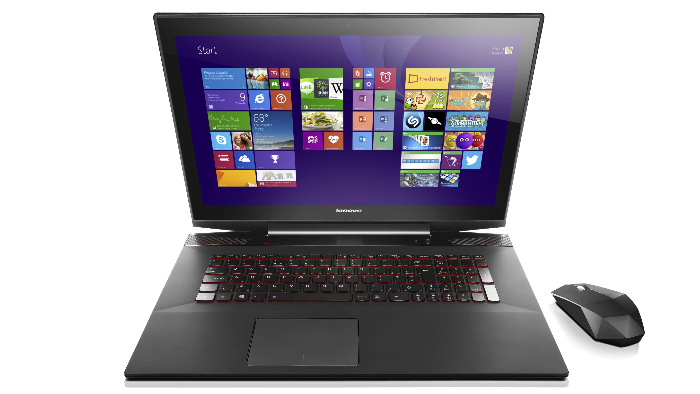 Lenovo's Y70 Touch gaming laptop