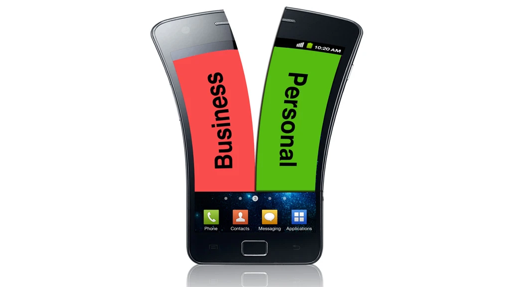 BizzTrust for Android splits a single smartphone into two virtual phones