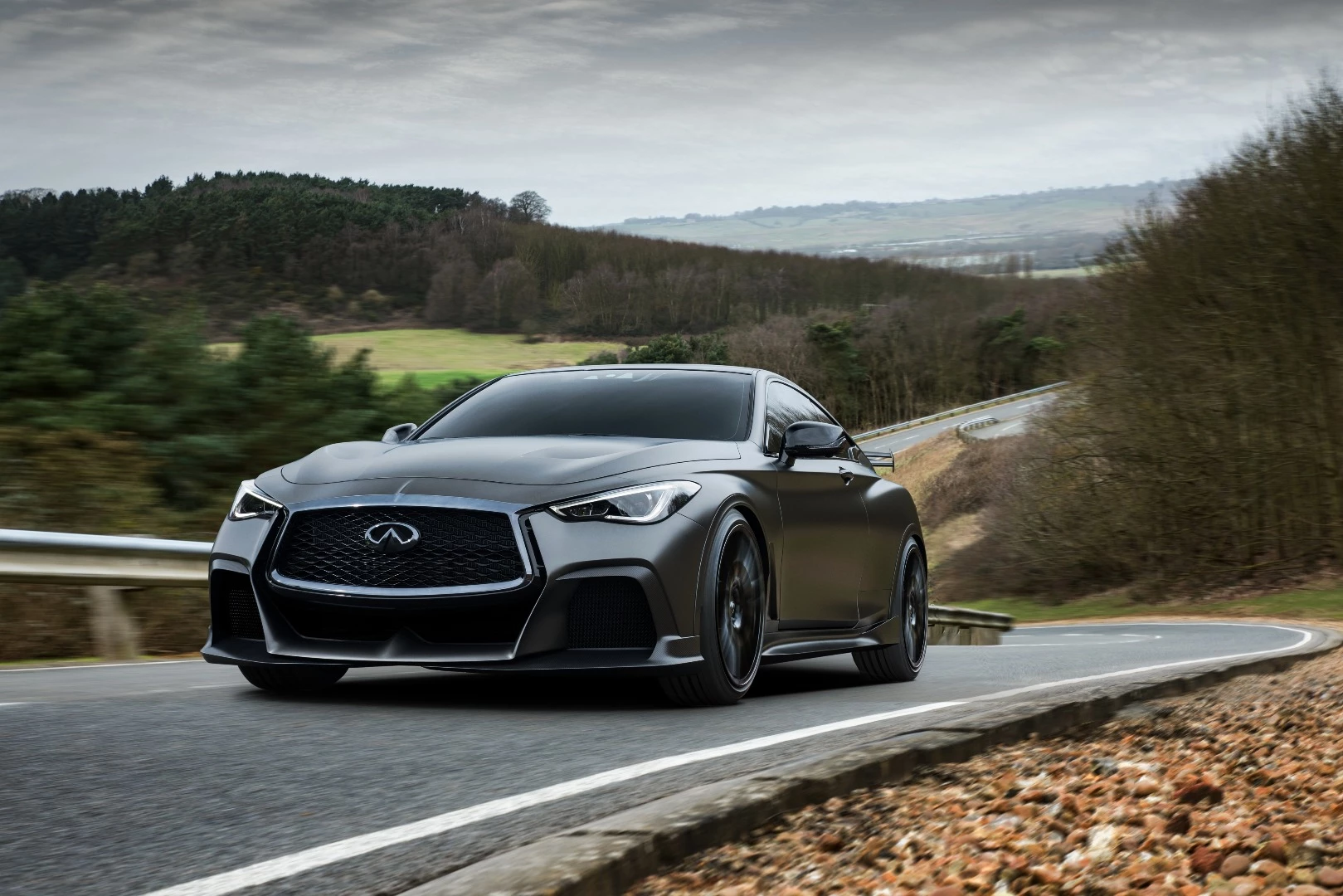 The Project Black S is being used to gauge interest in hotter Infiniti coupes