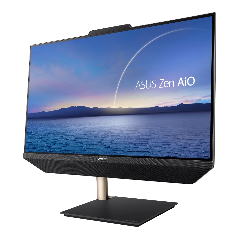 The Zen AiO 24 rocks AMD Ryzen processing brains, Radeon graphics and can be optioned up to 32 GB of RAM and 2 TB of dual storage
