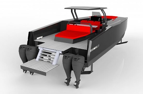 Sunreef plans to launch the hydrofoil system on a boat called the 40 H