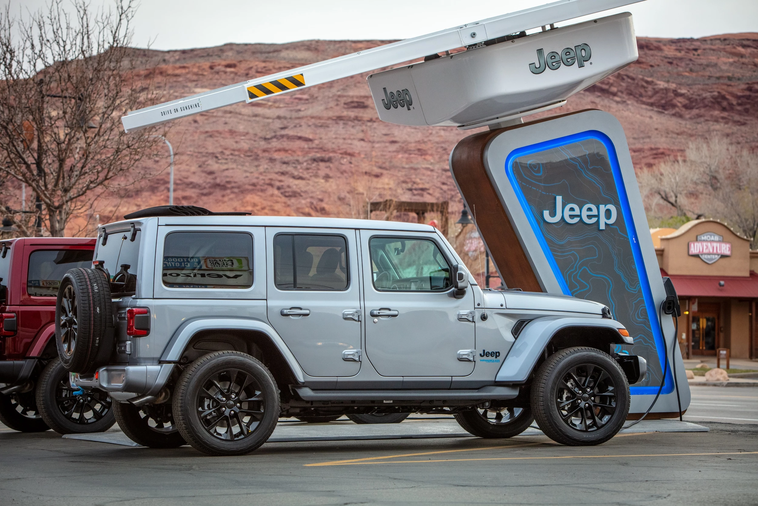 Jeep announced details about its trailhead charger network at the 2021 Easter Jeep Safari in Moab