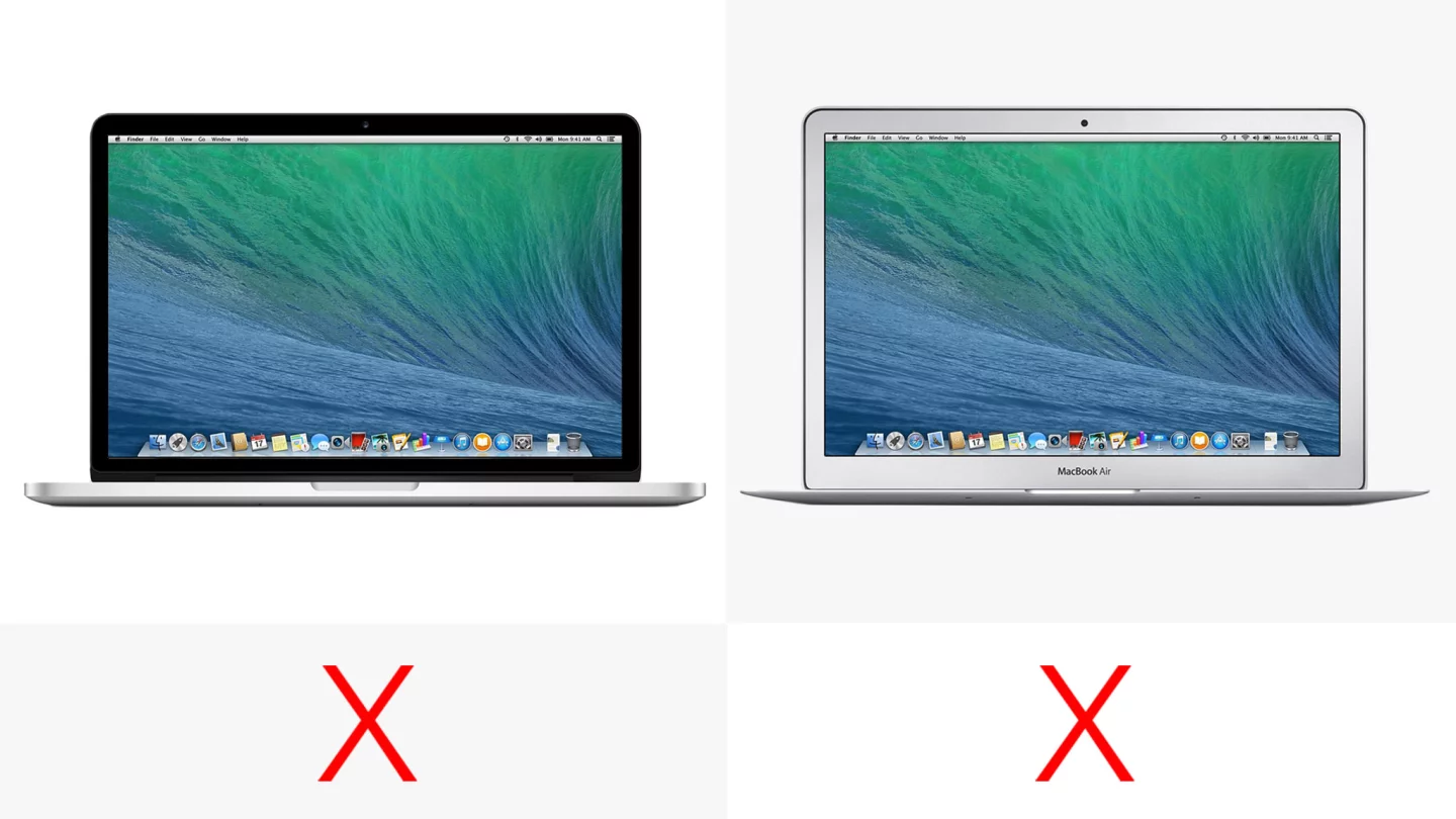 No touch screens to be found here