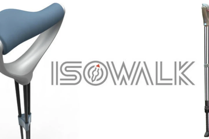 Isowalk is a new walking cane with cutting edge design and wireless