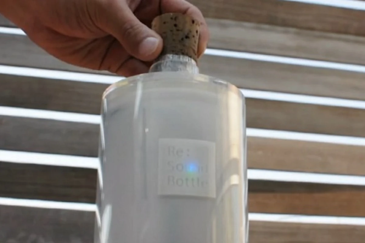 Re: Sound Bottle is able to record, remix, and play back everyday noises as a musical number