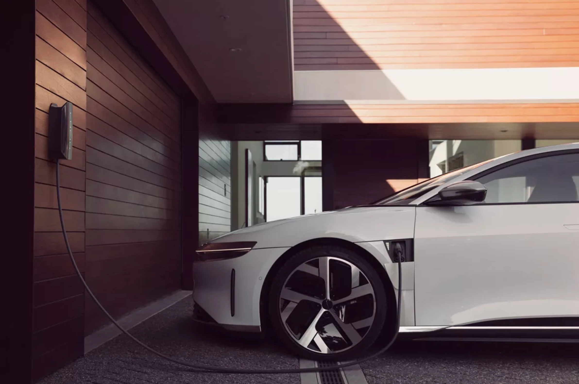 Lucid Motors has introduced its first at-home EV wall charger