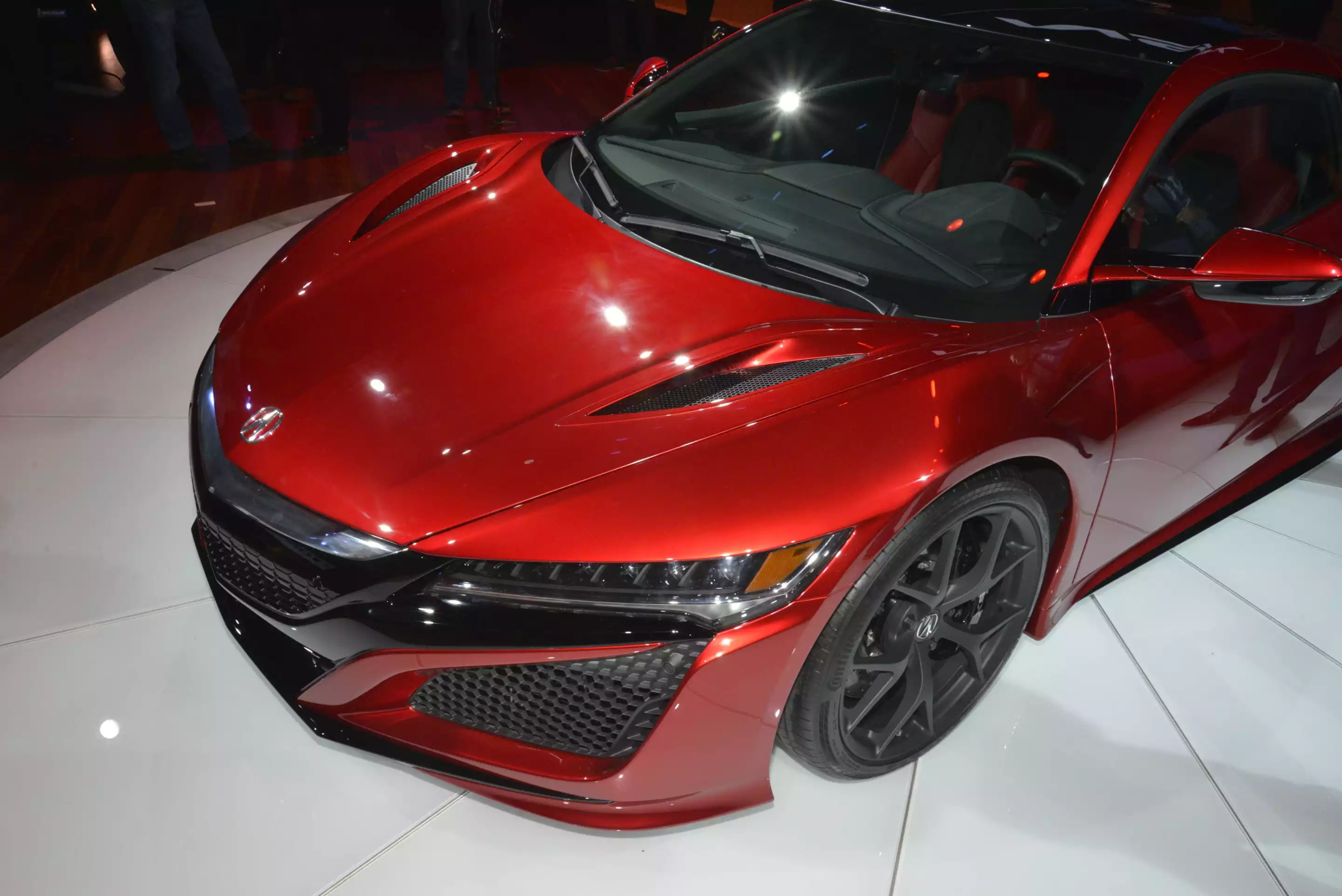 The production spec Acura NSX Version 2.0