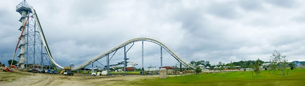 The Verrückt has opened to the public with limited hours of operation