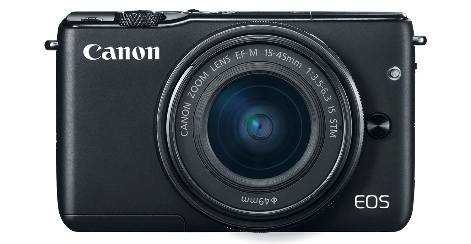 The Canon EOS M10 features built-in Wi-Fi and NFC for easy sharing and remote control