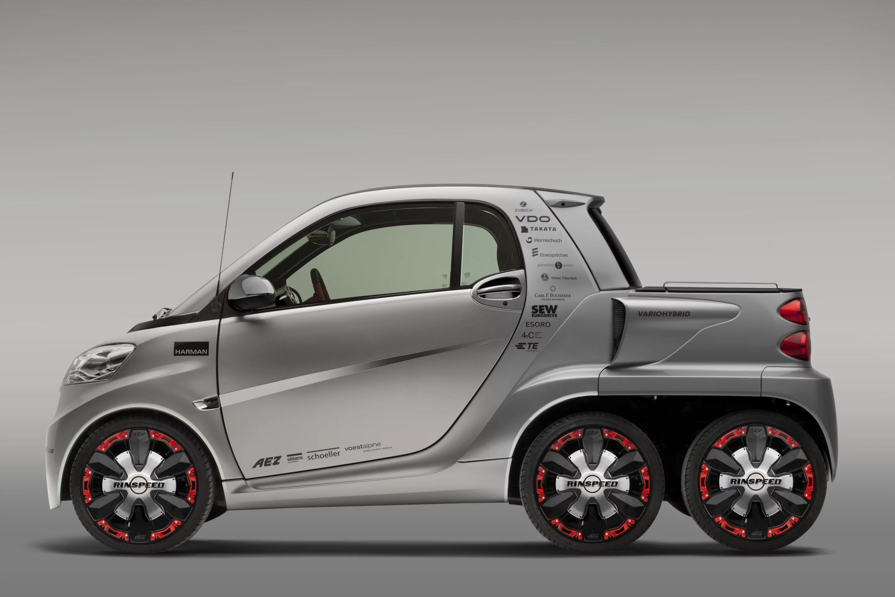 Car and module are designed to bolt together as a single unit