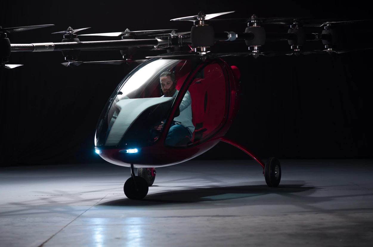 These kinds of short-range pilotless aircraft could have huge ramifications for how people move around cities