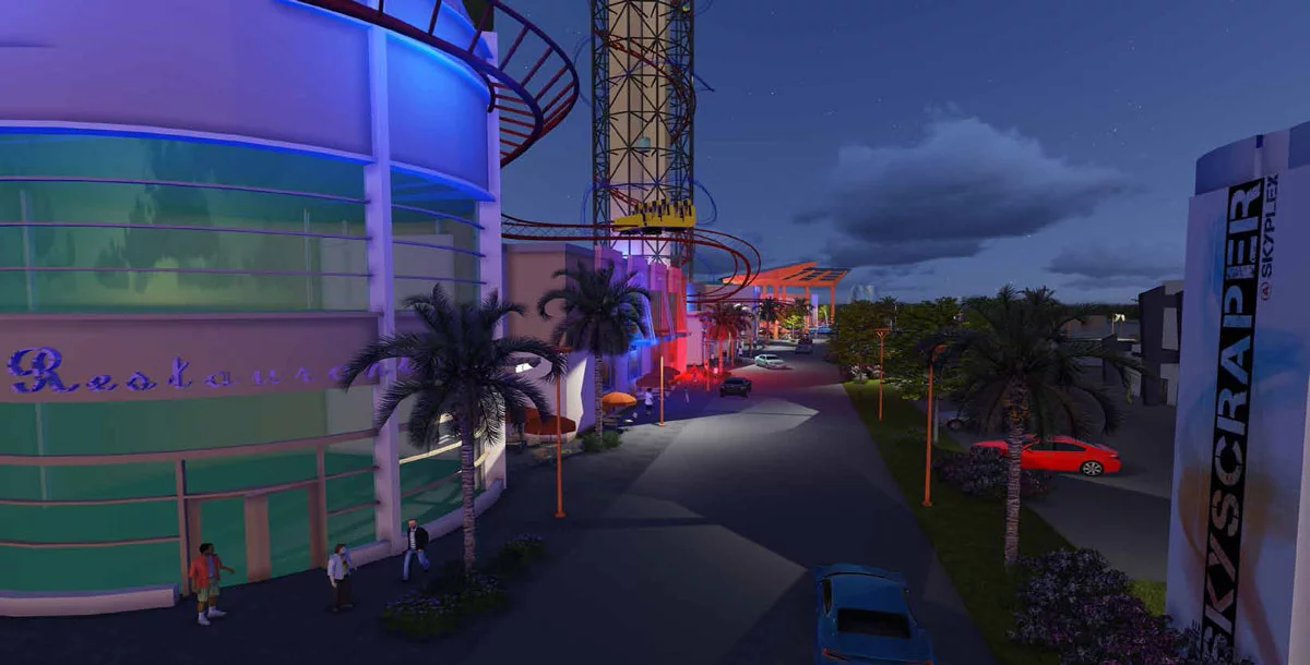 Skyscraper will be located in Orlando, Florida (Image: Skyplex)