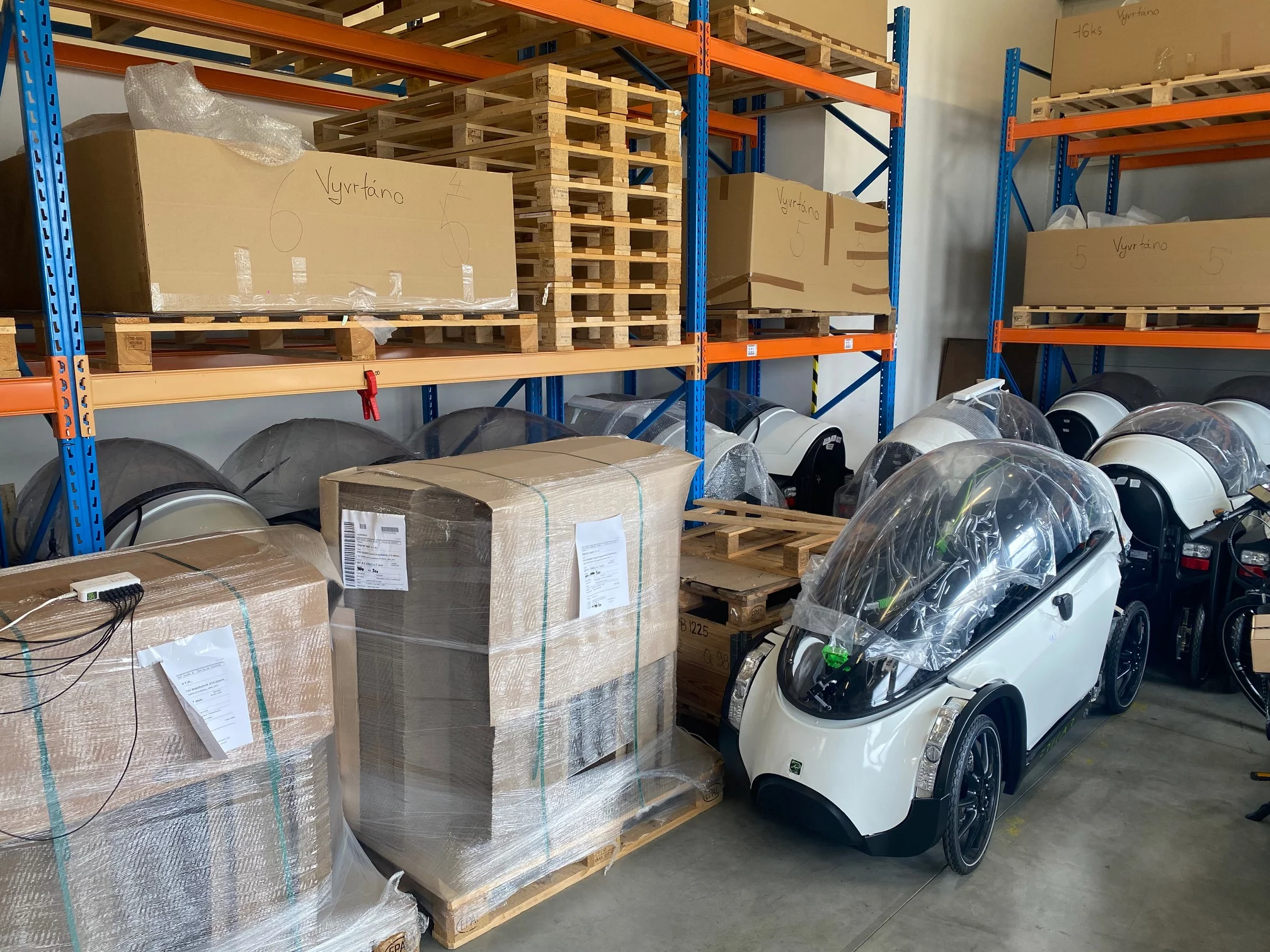 We're told that about 95% of the parts needed to assemble the 160 additional Classics are already on hand