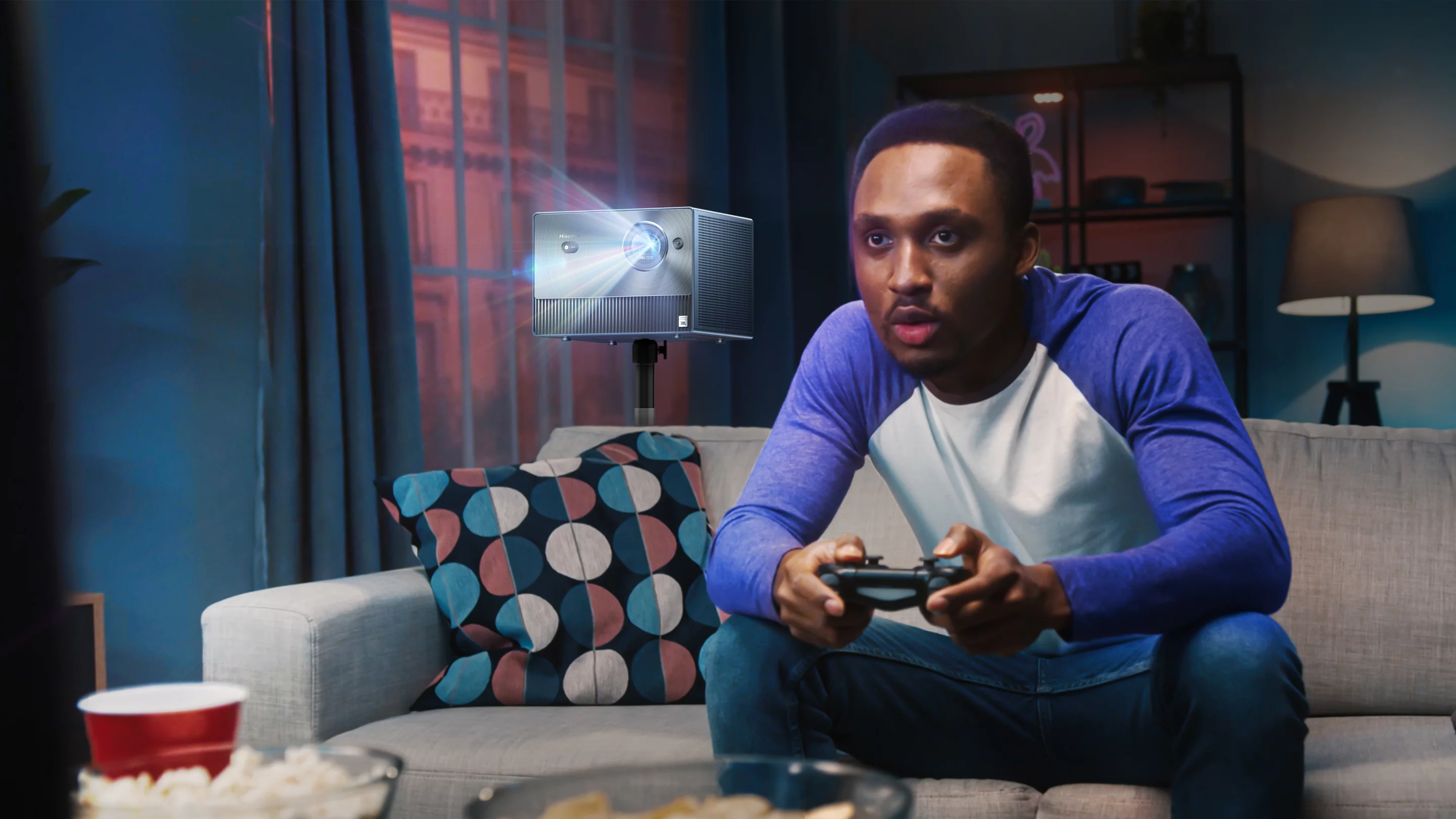 The C1 is capable of 4K UHD big-screen visuals at up to 60 Hz