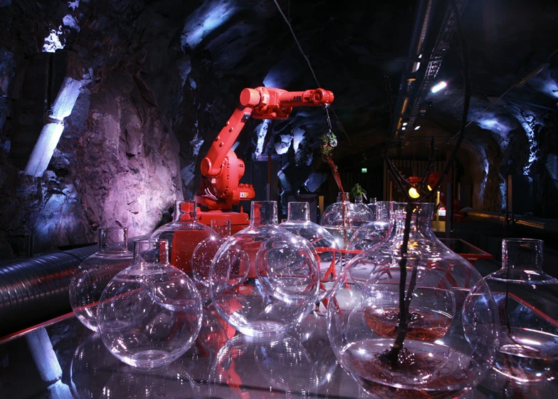 The glass objects are provided by different designers (Photo: Carina Seth Andersson)