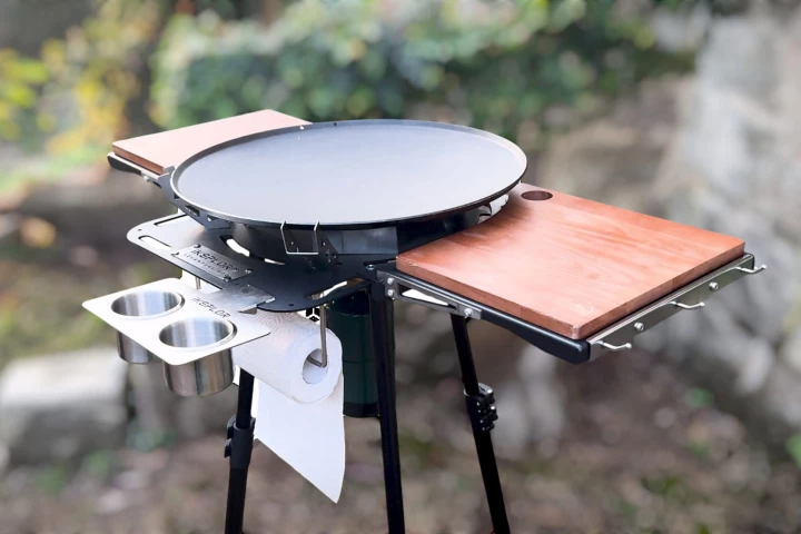 The iKSPLOR Adventure BBQ is presently on Kickstarter
