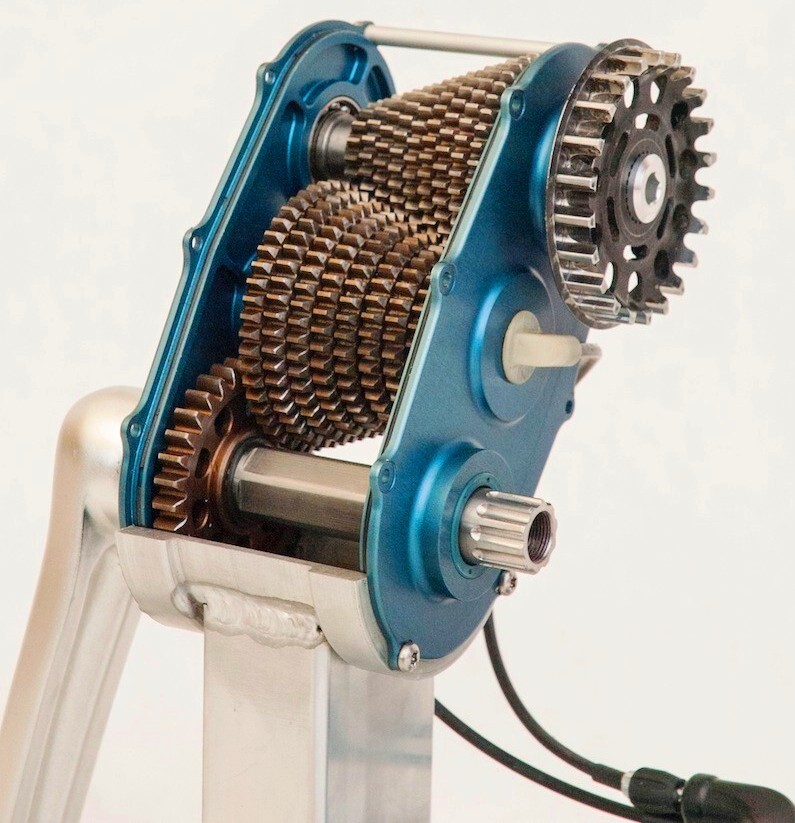 A look inside the Effigear gearbox