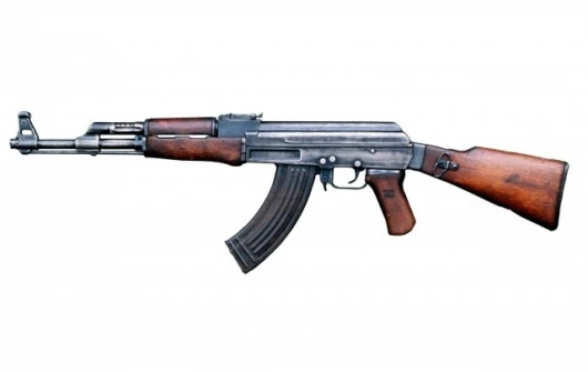 Mikhail Kalashnikov's AK-47 assault rifle