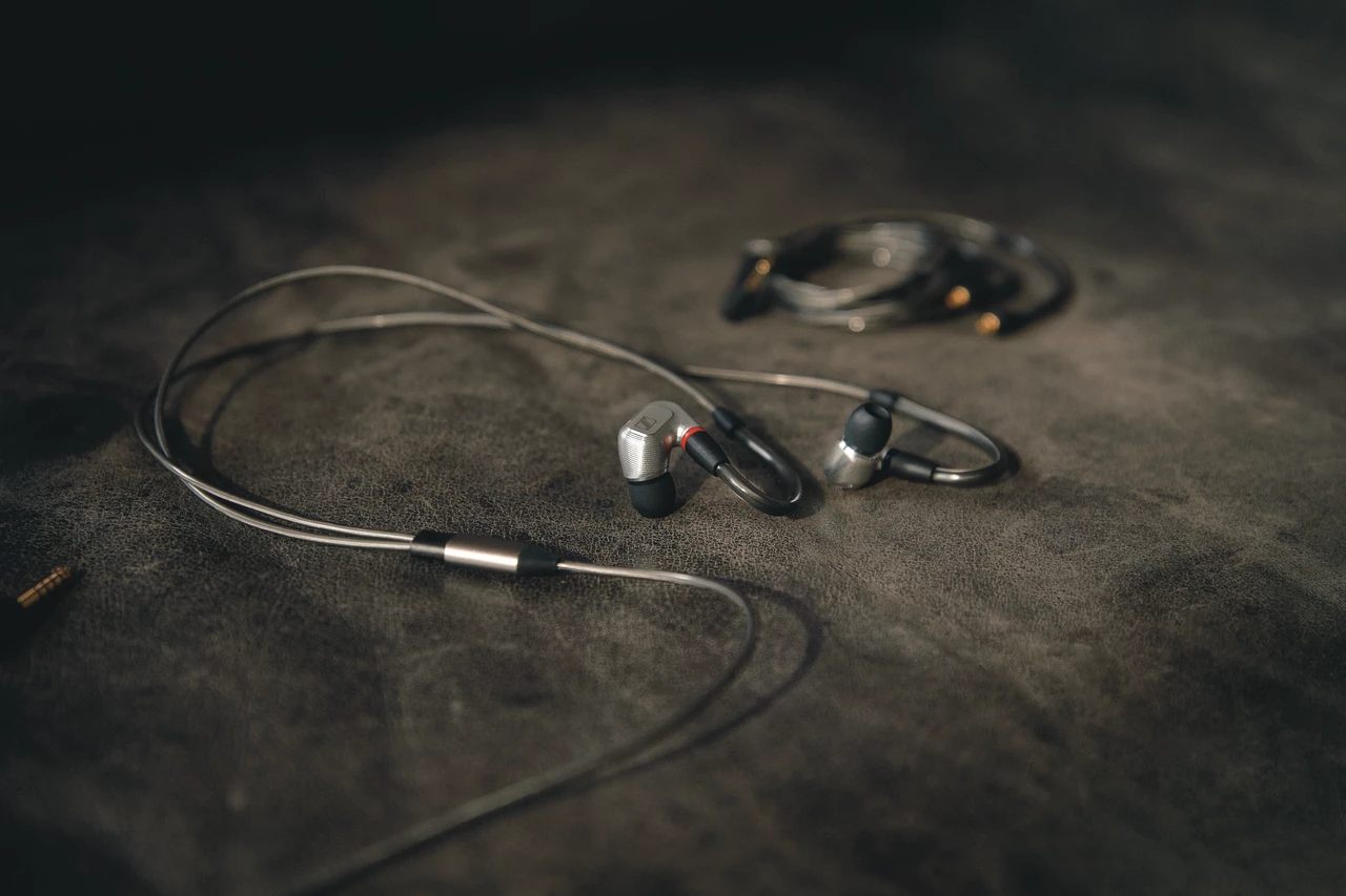 The IE 900 earphones come with balanced and unbalanced cables