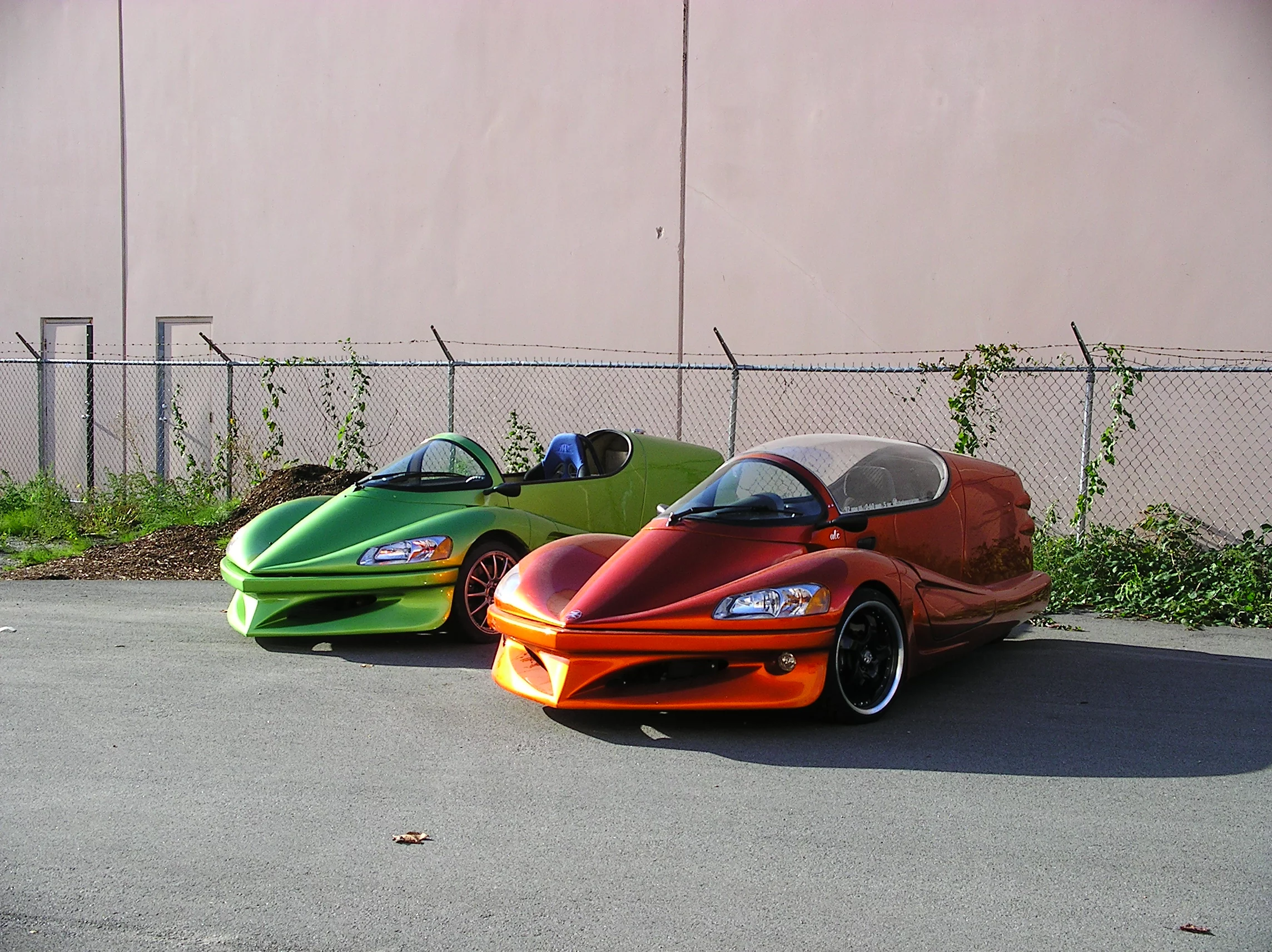 The Future Vehicle Technologies Ale', look-alike forerunner to the under-wraps eVaro