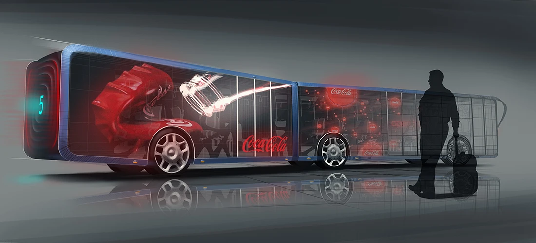 Unlike static ads, this one can play video and serve multiple ads in one trip