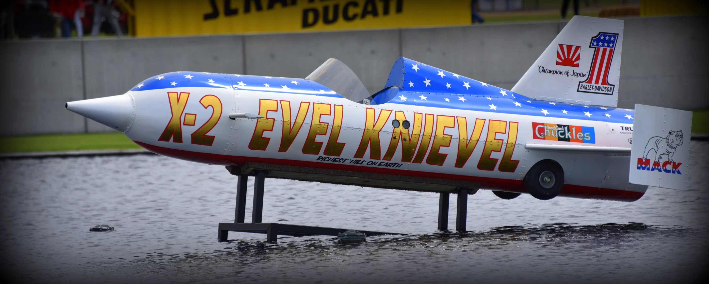 The famous Snake River Canyon X-2 Skycycle (Photo: Vicki Smith/Gizmag.com)