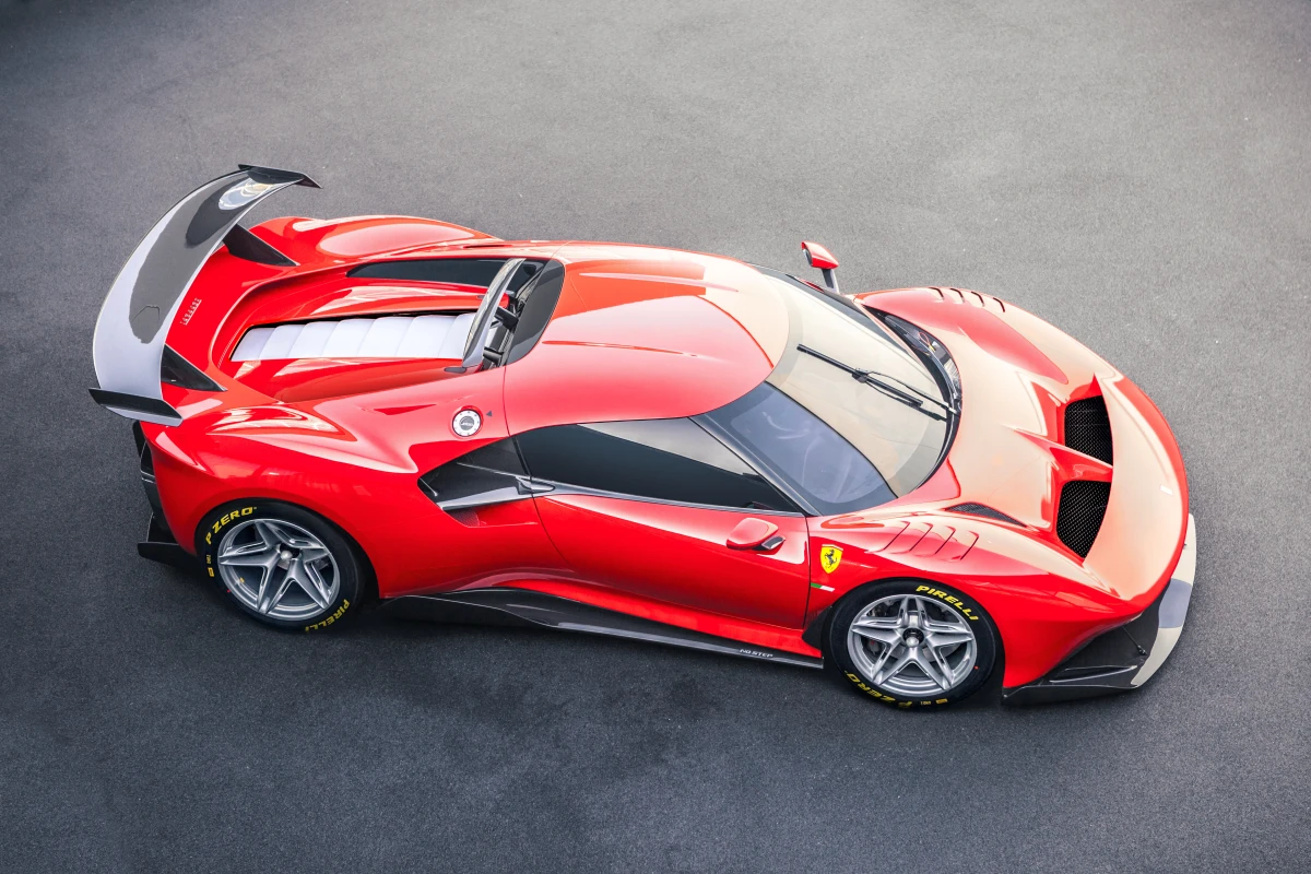 Ferrari claims the P80/C is its "most extreme one-off ever"