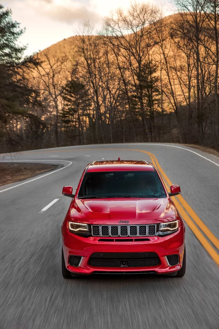 The Jeep Grand Cherokee Trackhawk is one of a few FCA debuts in New York
