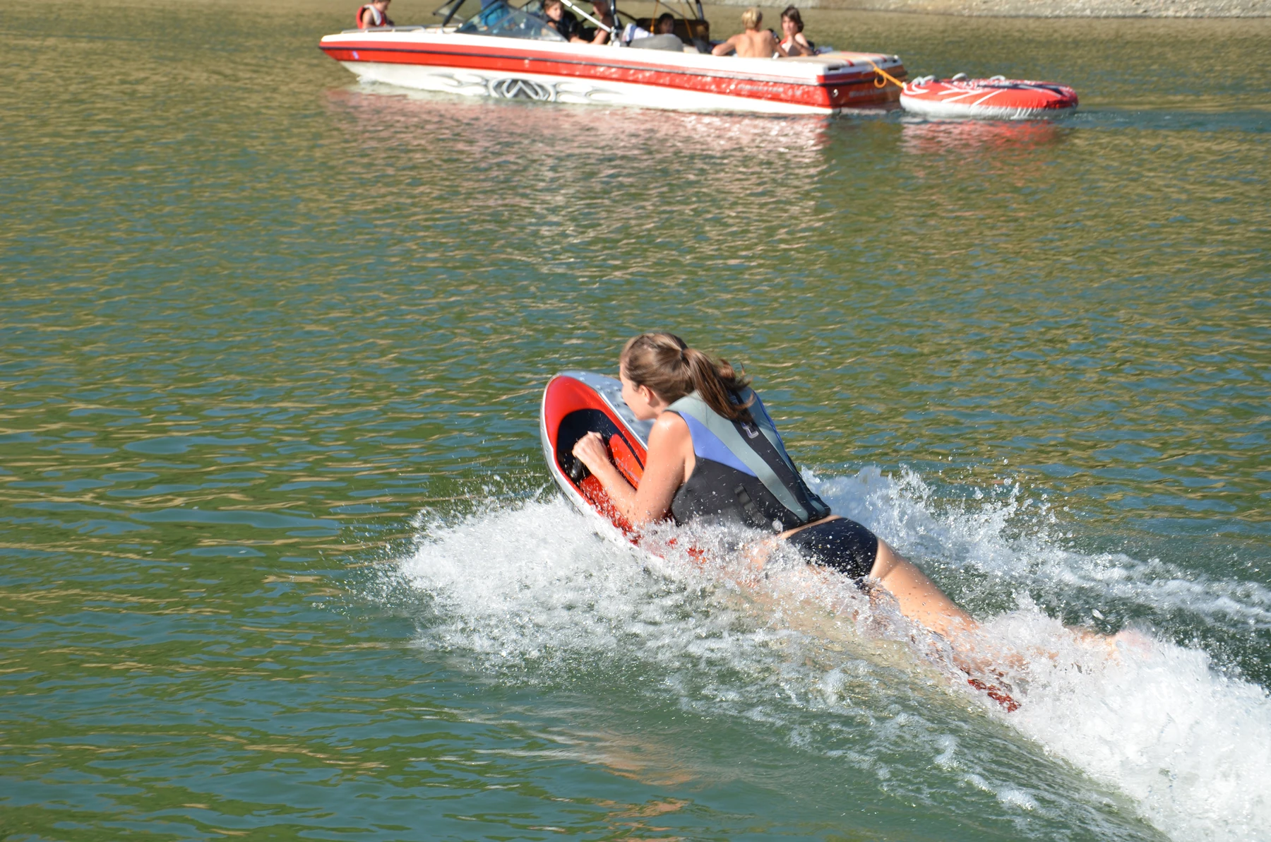 The consumer model Kymera body board will offer a choice of electric or propane power