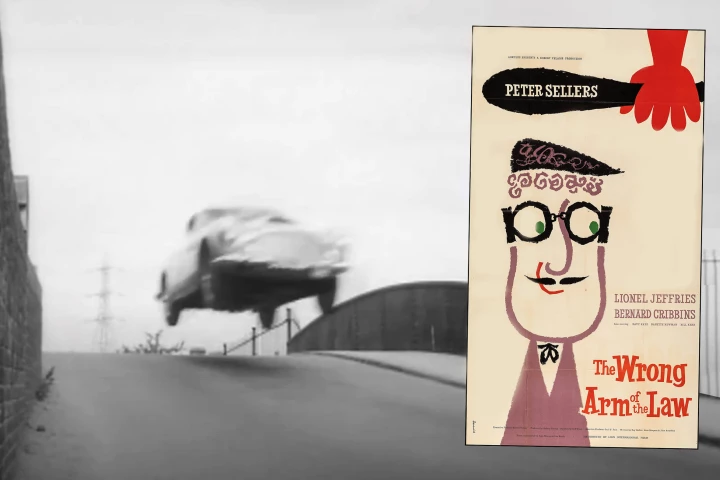 The Aston Martin DB4 GT used in the 1963 movie "The Wrong Arm of the Law" and subsequently purchased by actor comedian Peter Sellers will headline Bonhams' Goodwood Festival of Speed auction on 14 July 2023.