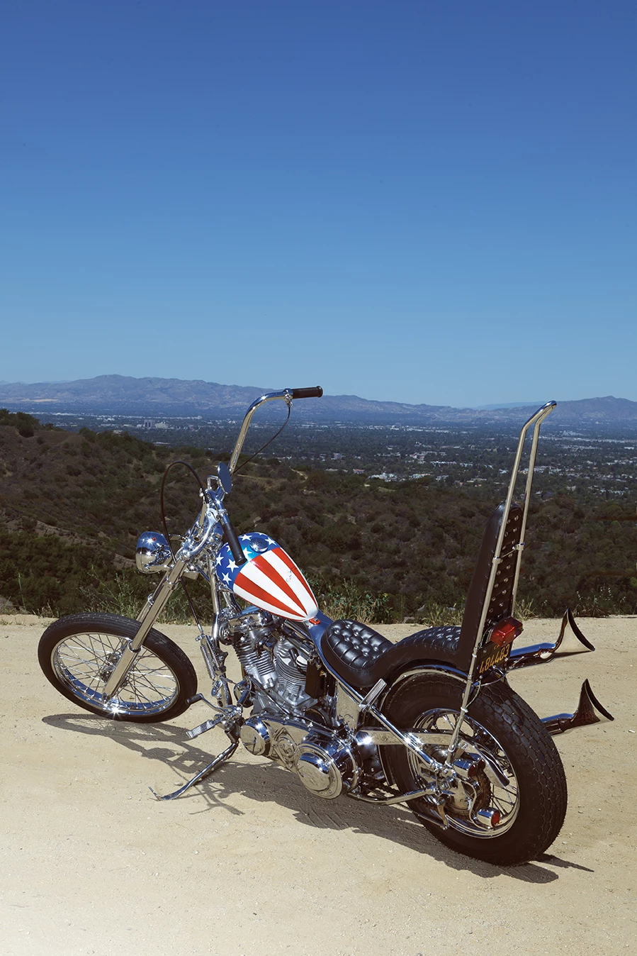 In addition to this bike being ridden in the film, it was the bike used (and crashed and burned) during the climactic final sequence ... then subsequently restored