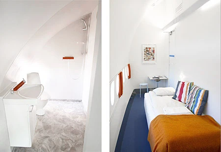 The Jumbo Single ensuite room is equipped with a 90cm bed, suitable for the business traveler (Photo: Lioba Schneider)