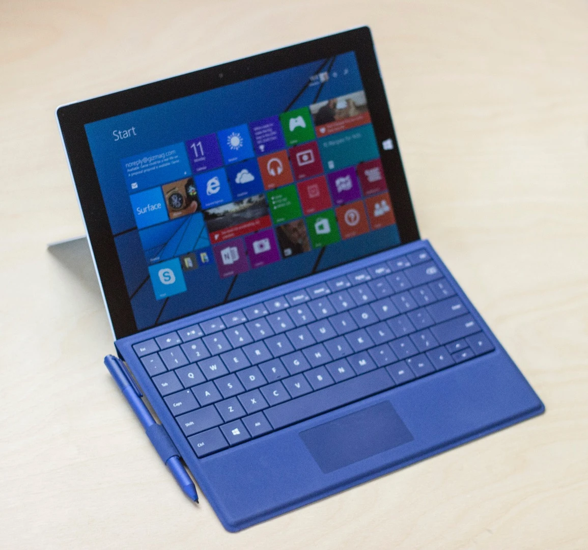 It's running Windows 8.1 now, but expect the Surface 3 to get better when Windows 10 launches to the public (Photo: Will Shanklin/Gizmag.com)