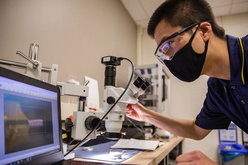 Scientists at the University of Michigan have produced what they say are first-of-a-kind folding microbots
