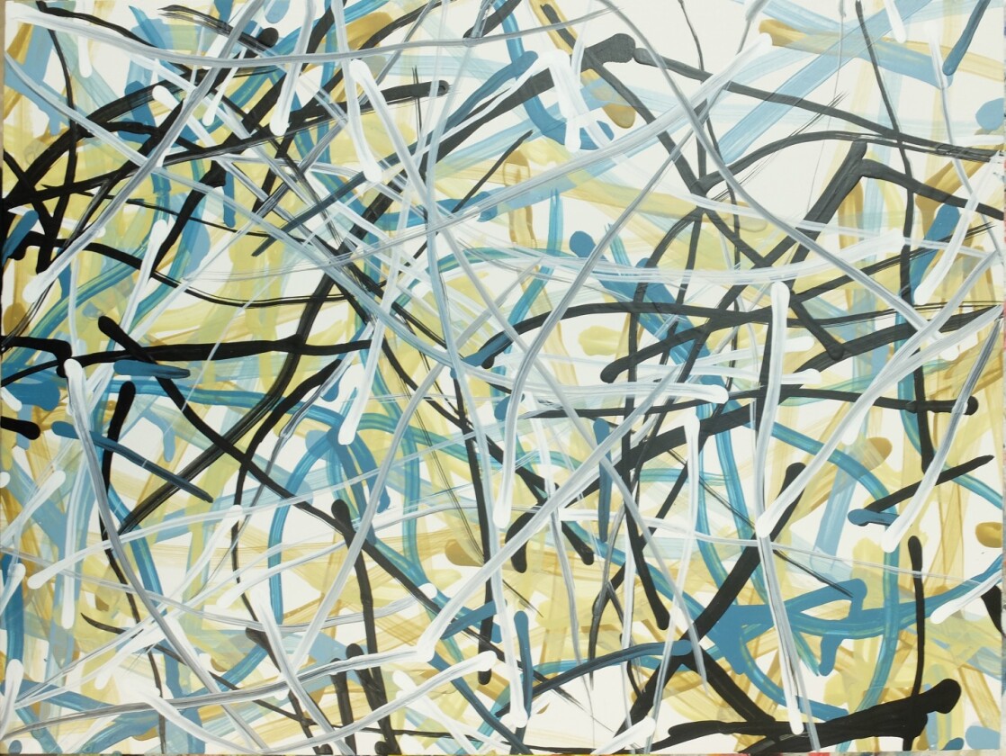 A Jackson Pollock inspired artwork from e-David