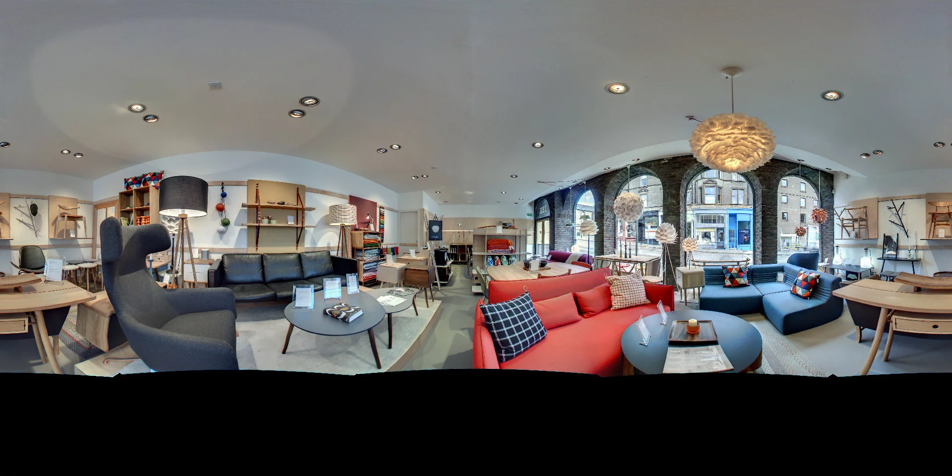 A panoramic image taken with the iris360