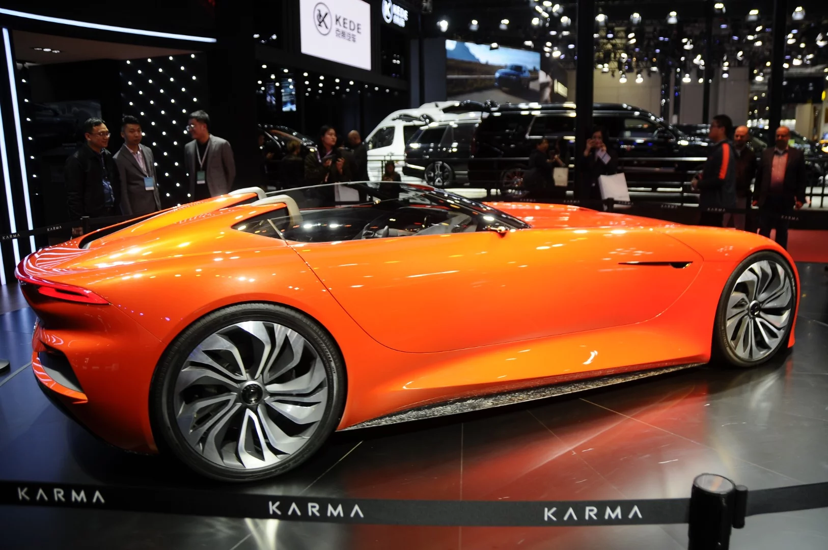 The Karma SC1 Vision Concept at Auto Shanghai 2019