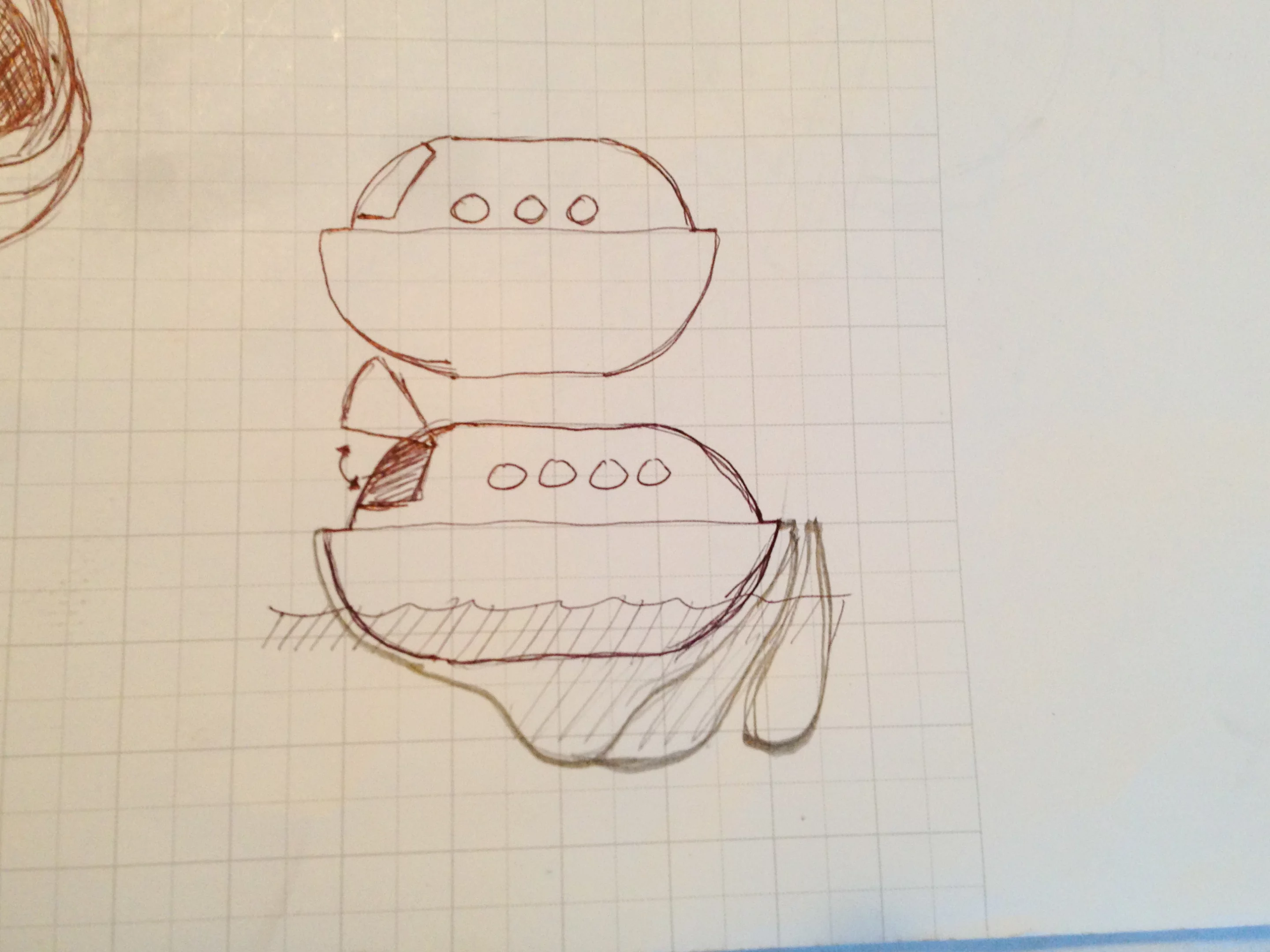 The designer began the planning process slowly, with some lighthearted conversations between friends detailing what a family would theoretically need to survive a tsunami (Photo: Chris Robinson)