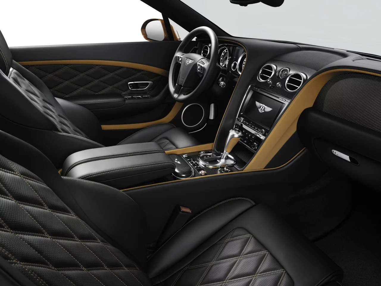 A look at the 2015 Continental GT Speed's interior