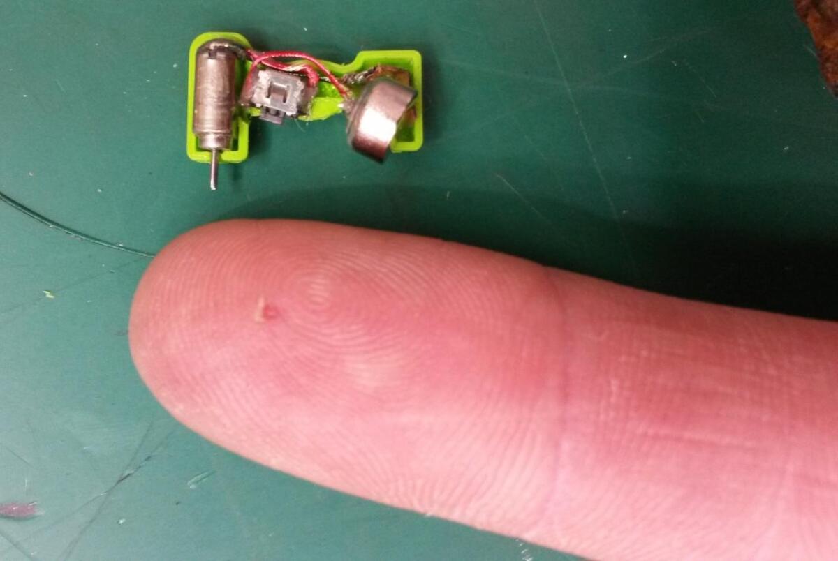 A look inside the drill, along with what it can do to a finger (Photo: Lance Abernethy)