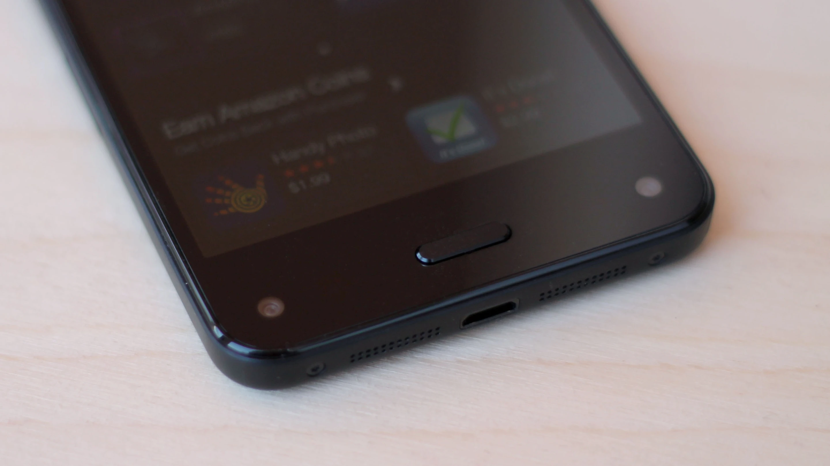 The Fire Phone has five front-facing cameras, all devoted to the gimmicky Dynamic Perspective feature