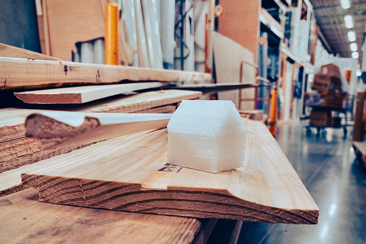 View of 3D-printable phase-change materials insulate buildings better at scale