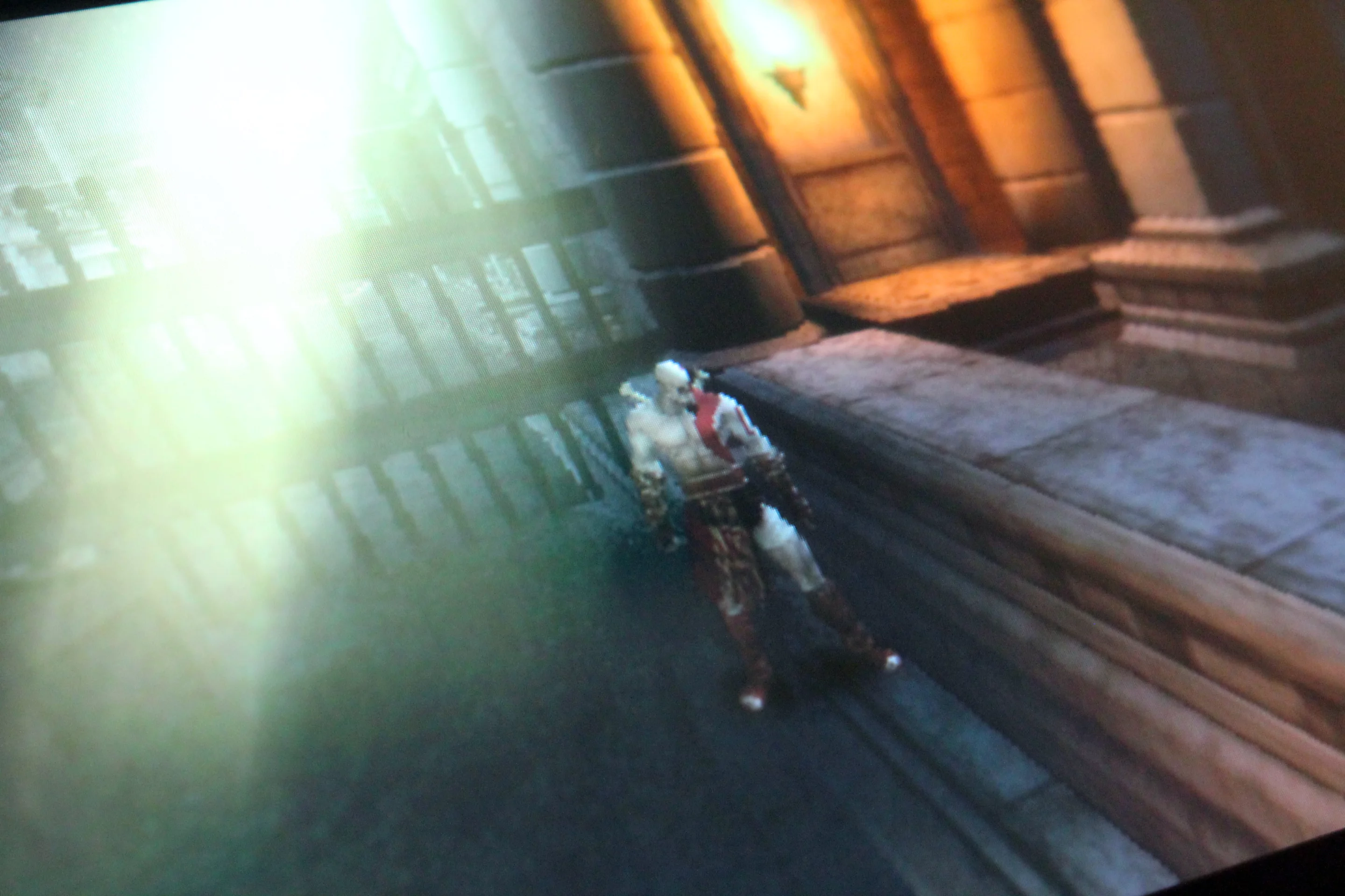 Old PSP titles like God of War: Chains of Olympus still look decent enough, and are still excellent games